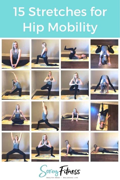 Best Hip Stretches, Stretches For Beginners, Hip Opening Stretches, Hip Mobility Exercises, Hip Flexor Exercises, Stretches For Runners, Trening Sztuk Walki, Poses For Beginners, Tight Hip Flexors