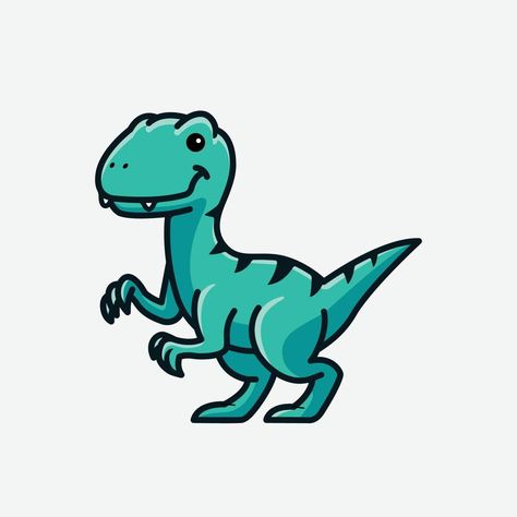 cute baby raptor cartoon dinosaur character illustration isolated Cute Velociraptor, Raptor Drawing, Velociraptor Drawing, Dinosaurs Clipart, Punk Fashion Diy, Cross Tattoos For Women, Dinosaur Illustration, Dragon Illustration, Cartoon Tattoos