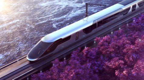 Train Concept, High Speed Train, Train Illustration, Future Transportation, Dream Cars Bmw, Airport Design, Aircraft Interiors, Emergency Shelter, Futuristic City