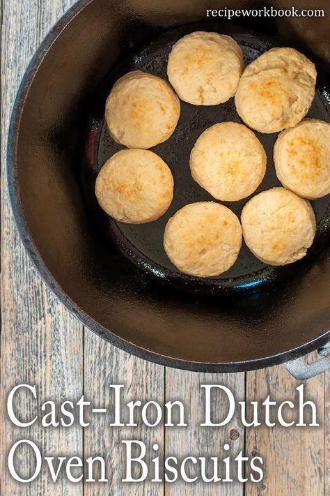 Dutch Oven Biscuits And Gravy, Dutch Oven Biscuits, Campfire Biscuits, Easy Campfire Recipes, Camping Dutch Oven, Easy Campfire Meals, Camp Recipes, Camping Foods, Valentines Poems