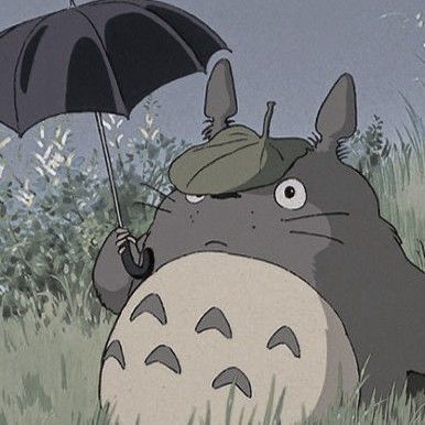 Totoro Pfp, My Neighbour Totoro, Ghibli Artwork, Ghibli Studio, Studio Ghibli Art, Ghibli Movies, Ghibli Art, My Neighbor Totoro, Miyazaki