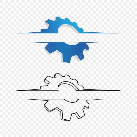 Engineer Logo, Icon Gear, Vector Whatsapp, Icons Template, Wave Logo, Gear Logo, Transparent Clipart, Wind Break, Logo Facebook