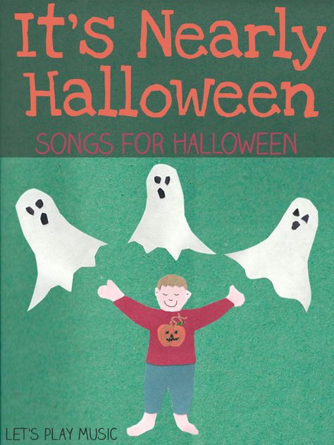 Daycare Songs, Halloween Music Class, Halloween Songs For Kids, Halloween Storytime, Spooky Song, Kindergarten Poems, Lets Play Music, Preschool Music Activities, Educational Activities For Toddlers