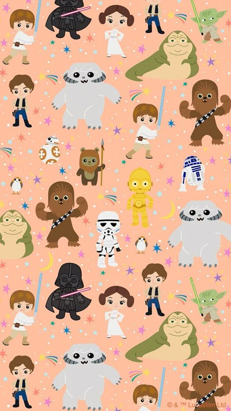 Star Wars Pattern Wallpaper, Star Wars Background, Star Wars Love, Disney Background, Disney Iphone, Disney Phone Wallpaper, Star Wars Christmas, Star Wars Wallpaper, Iphone Wallpaper Themes