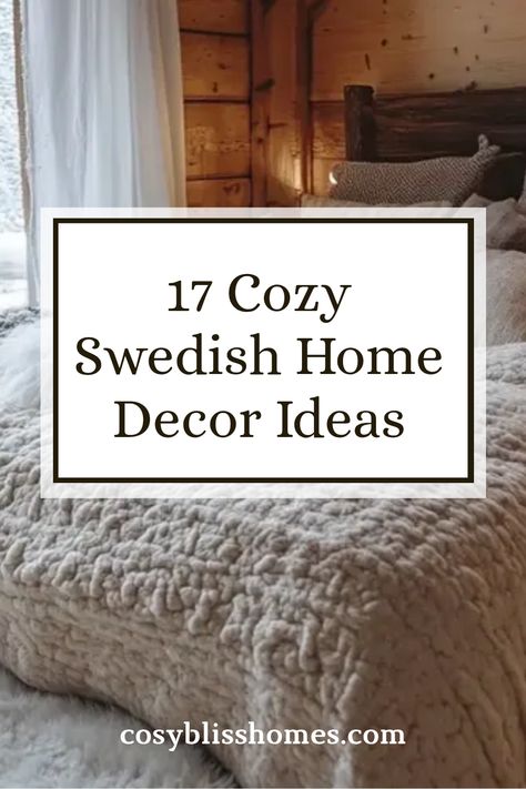 Looking to refresh your home? Check out these 17 cozy Swedish home decor ideas that celebrate minimalist wonder! From functional kitchens to serene bedrooms, discover how peeЯminimalism can enhance your home life. Explore unique decor pieces and smart organization tips that embody the beauty of Swedish design. With a focus on comfort, simplicity, and stylish touches, these ideas will help you create a space that not only looks good but feels great to live in. Get inspired by the Lagom style and bring harmony to your home today! Scandinavian Aesthetic Home, Diy Hygge Decor, Hygge Minimalism Decor, Hygge Kitchen Ideas, Hygge Aesthetic Living Room, Hygge Aesthetic Bedroom, Winter Hygge Decor, Swedish Decorating Ideas, Cozy Hygge Living Room