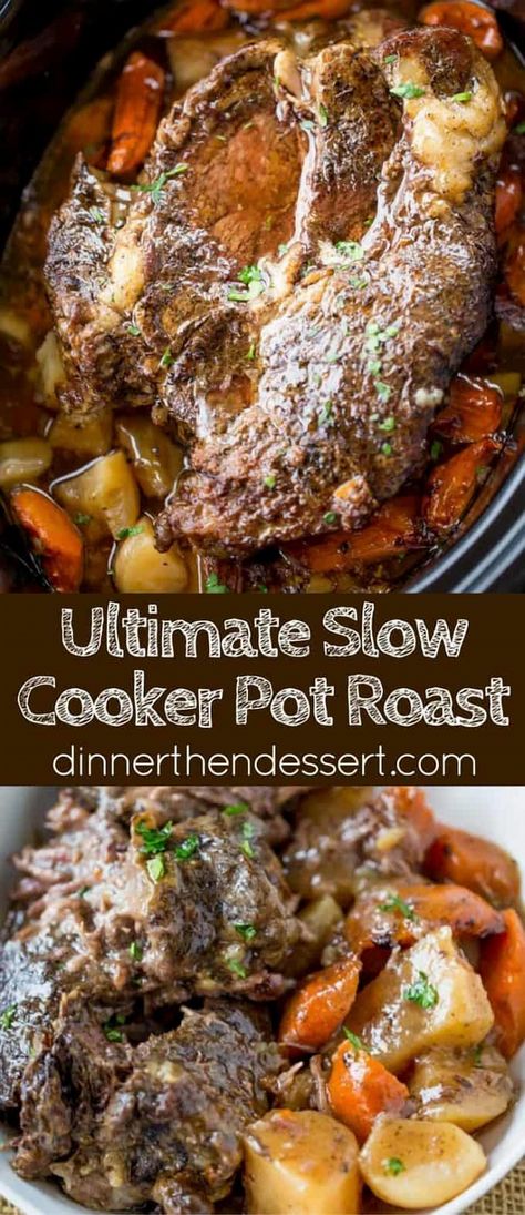 Transform your weeknight dinners with this effortlessly delicious pot roast recipe, crafted to perfection in your slow cooker. Imagine tender, juicy beef infused with rich flavors, simmering away while you go about your day. This comforting dish requires minimal prep and delivers maximum taste, making it an ideal choice for busy families or anyone craving a hearty, home-cooked meal. Embrace the ease of slow cooking and savor the mouthwatering results with every bite. Slow Cooker Round Roast, Rump Roast Crock Pot Recipes, Paleo Pot Roast, Crockpot Rump Roast, Tender Pot Roast, Delicious Pot Roast, Slow Cooker Pot Roast Recipes, Short Ribs Slow Cooker, Slow Cooker Pot Roast