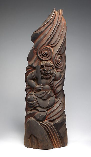 Fudō Myōō, Mokujiki Shōnin (Japanese, 1718–1810), Chisel-carved (natabori) wood, Japan Japanese Statue, Irish Mythology, Ancient Japanese Art, Historical Objects, Chinese Bronze, Edo Period, Ancient Cultures, Metropolitan Museum Of Art, Metropolitan Museum