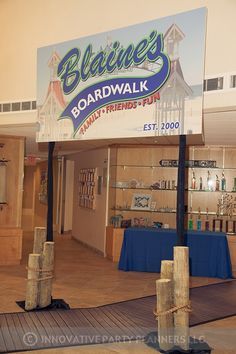 Boardwalk Theme Party Decorations, Boardwalk Decorations, Boardwalk Party, Boardwalk Theme, Crab Feed, Under The Boardwalk, Bnai Mitzvah, 8th Grade Dance, Post Prom