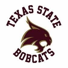 Texas State Dorm, Texas State Bobcats, Logo Silhouette, Home Wreath, College Station Texas, Texas State University, Cupcake Tower, University Logo, Texas State