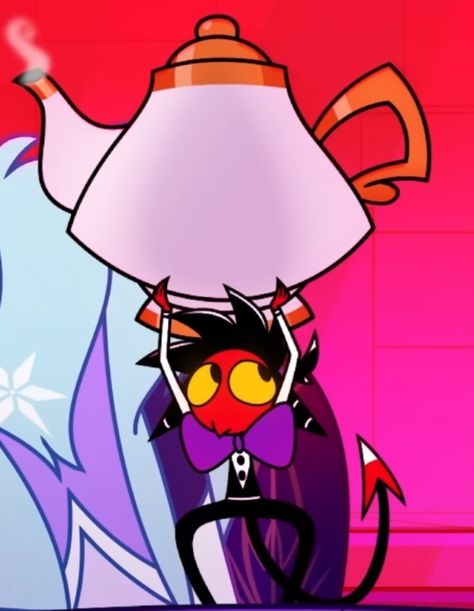 Teacup Imp Helluva Boss, Ozzie Helluva Boss Pfp, Hellvana Boss Pfp, Helluva Boss Pfp, Guy Pfp, Hotel Background, Background Characters, Famous Characters, Boss Wallpaper