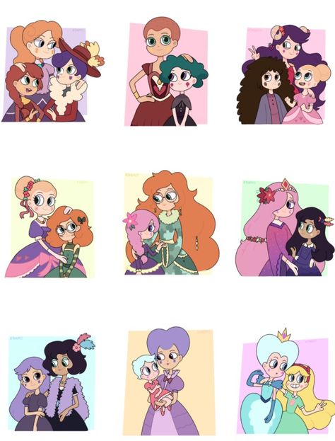 Star Vs The Forces Of Evil Queens Bio, Star Vs Forces Of Evil Characters, Good Vs Evil Aesthetic, Star And The Forces Of Evil, Star Vs Forces Of Evil Fanart, Star E Marco, Star Vs Forces Of Evil, 4 Panel Life, Butterfly Family