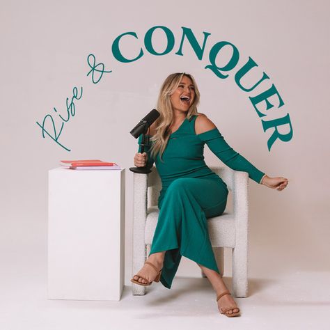 The Rise & Conquer Podcast Rise And Conquer, Podcast On Spotify, Dreams Into Reality, My Dream Life, Live Show, Special Guest, Show Up, The Rise, Feel Confident