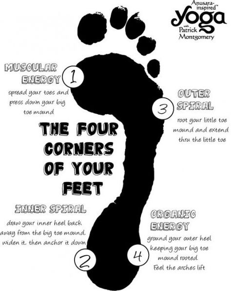 4 Corners of the Foot (Anusara) Anusara Yoga, Yoga Anatomy, Yoga Times, Iyengar Yoga, Kids Training, Yoga Love, Teaching Yoga, Yoga Therapy, Yoga Dance