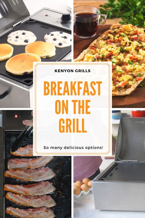 Grilling is most associated with the lunch and dinner, a time when burgers, hot dogs, and steak are on people’s minds. But if you’re only grilling in the later hours of the day, you’re missing out, because there are so many breakfast options! Grill Breakfast, Breakfast Options, Delicious Breakfast Recipes, Gas Grill, Lunches And Dinners, Yummy Breakfast, Hot Dogs, Steak, Make It Simple