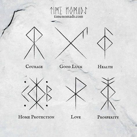 Small Viking Tattoo Symbols, Viking Simbols Tattoo, Runes Tattoo, Simbols Tattoo, Viking Symbols And Meanings, Viking Compass Tattoo, Bind Runes, Traditional Viking Tattoos, Viking Rune Tattoo