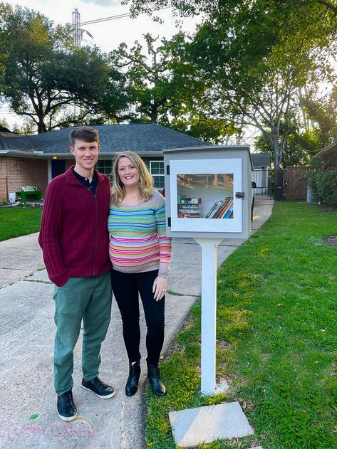 We built a Little Free Library to provide our community an easy way to exchange books at no charge! This post is sponsored by Kreg and our little free library building plans provided free at Kreg.com With our first baby on the way, I joined several of my local buy nothing groups along with the […] The post Our New Little Free Library appeared first on Amber Oliver. File Cabinet Little Free Library, Tool Lending Library, Lending Library Plans, Diy Little Free Library Easy, Little Free Library Mailbox, Little Free Library Plans, Trusting People, Free Building Plans, Library Plan