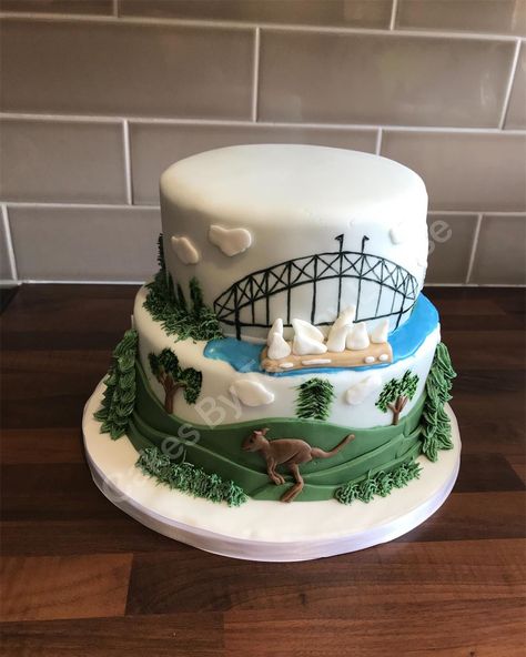 Tammy Ward on Instagram: “Australia themed 70th birthday cake #cake #cakes #australia #birthdaycake #cakesofinstagram #cakestagram #australiacake #newcastleupontyne…” Australia Birthday Cake, Australiana Cake, 2024 Cake, Lion Birthday Cake, Australia Cake, Ocean Birthday Cakes, Mum Cake, Birthday Cake Cake, 70th Birthday Cake