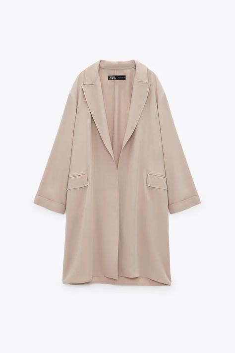 Flowy Trench Coat, Open Trench Coat, Zara Trench Coat, Pink Raincoat, Minimalist Street Style, Suede Trench Coat, Fall Winter Coat, Work Capsule, Hooded Trench Coat