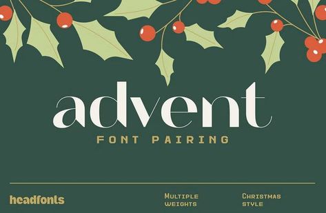 Advent Font Pairing / Christmas Font Get it now!! #font #fonts #fontdesign #fontdesigns #bestfont #fontblod #handmade #handwriting #handwritten #fontfancy #fontcool #fontdecorative #fontding-bats #fontgraffiti #fontscript #fonthandwriting #fontsans-serif #fontserif #designgrapchic #premiumdesign #graphicriver #envato #envatomarket #envatoelements #creativemarket #freepik #dafont #befont #myfont #behance #shutterstock #dribbble Fonts To Draw, Christmas Fonts Alphabet, Merry Christmas Font, Christmas Fonts Free, Fonts Christmas, Christmas Font, Font Packs, Merry Christmas Vintage, Christmas Fonts