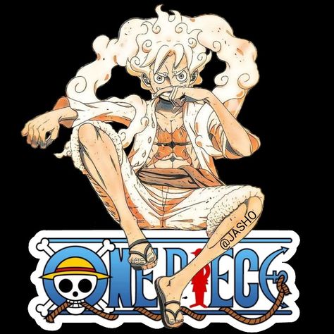 Luffy Gear 5 Artwork, Luffy Gear 5 Sticker, Luffy Gear 5 Manga, Luffy Gear 5th, One Piece Luffy Gear 5, Icon Gear, One Piece Gear 5, Luffy Gear 4, One Piece Bounties