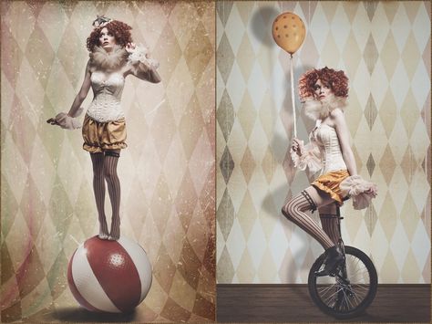 Vaudeville Aesthetic, Pippin Costumes, Circus Burlesque, Circus Photography, Haunted Circus, Circus Tattoo, Circus Fashion, Circus Vintage, Concept Shoot