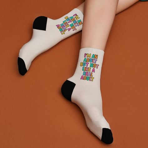 Like and Share if you want this I'm an Adult Socks - Colorful Novelty Socks - Printed Crew Socks Tag a friend who would love this! FAST US Shipping Buy one here ——> https://prehype.shop/im-an-adult-socks-colorful-novelty-socks-printed-crew-socks/ #online #empire Popular Blogs, Printed Socks, Sock Game, European Women, Like And Share, Novelty Socks, Colorful Socks, White Sock, Tag A Friend