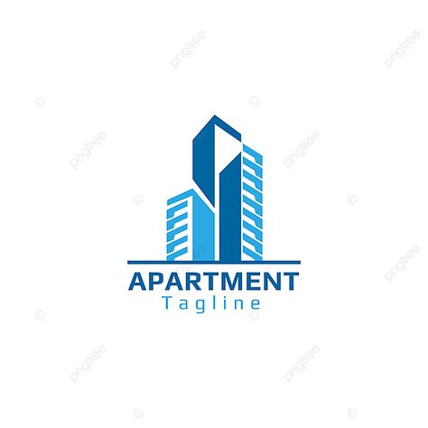 Apartment Logo Design, Apartment Logo, Real Estate Logo Inspiration, Building Logo Design, Db Logo, Building Logo, Apartment Modern, Logo Design Free Templates, Apartment Buildings