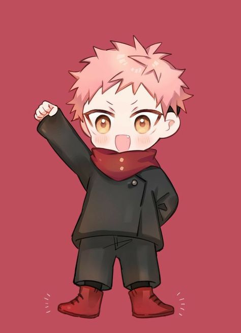 Chibi Anime Kawaii, Yuji Itadori, Call Of Duty, Anime Chibi, Jujutsu Kaisen, Anime Funny, Jujutsu, Zelda Characters, Memes