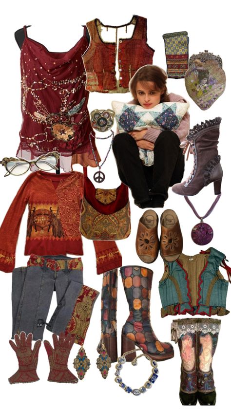 Nana Clothes, Maximalist Outfit, Maximalist Outfits, Hippie Style Clothing, Funky Outfits, Dream Outfits, Whimsical Fashion, Hippie Outfits, Fairy Grunge