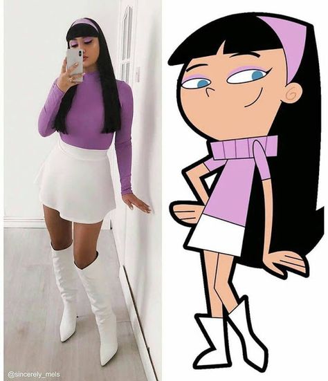 Blog da Renata Princess : Looks pro dia a dia inspirados em desenho animado Trixie Tang, Badass Halloween Costumes, Halloween Fiesta, Spirit Days, A Cartoon Character, Bff Halloween Costumes, Halloween Coustumes, Cartoon Cosplay, Halloween Costumes For 3