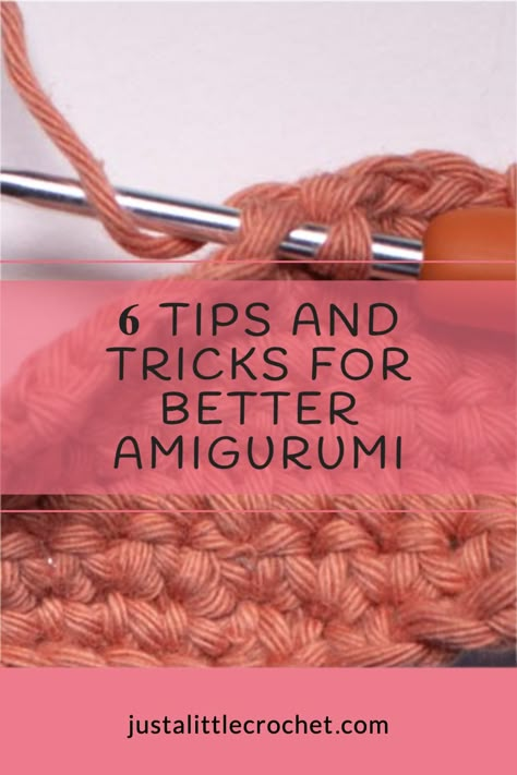 I would like to share with you some of the best tips and tricks that I have learned to make better amigurumi. These are the methods I use when making all my toys. If you follow these 6 tips and tricks for better amigurumi you will be on your way to making the best amigurumi. The best part is these tips can be used with any amigurumi pattern. #amigurumi Amigurumi Tips And Tricks Tutorials, How To Stuff Amigurumi, Amigurumi Yarn Guide, Amigurumi Yarn Type, How To Do Amigurumi, Amigurumi Sewing Tips, Beginning Amigurumi Free Pattern, Amigurumi Stuffing Tips, Sewing Amigurumi Together