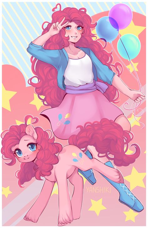 Pinkie Pie Human Fanart, Mlp Stimboard, Pinkie Pie Fanart, Pinkie Pie Human, My Little Pony Rarity, Princess Twilight Sparkle, Pony Art, Mlp Fan Art, Clothes Cute