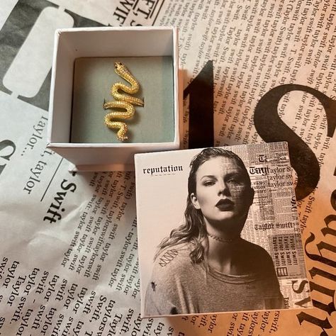 Taylor Swift Reputation Gold Snake Ring Taylor Swift Snake Jewelry, Reputation Snake Ring, Reputation Snake Rings, Taylor Swift Reputation Snake Ring, Taylor Swift Rings, Reputation Ring, Reputation Jewelry, Taylor Swift Ring, Reputation Tattoo