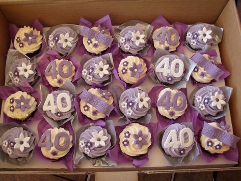 40 Cupcakes Birthday, 40th Bday Cupcakes, 40th Cupcakes For Women, 40 Birthday Cake For Women Turning 40, 60th Birthday Cupcakes For Ladies, 40th Birthday Cupcakes Women, 60th Cupcakes, 40th Cupcakes, 50 Cupcakes