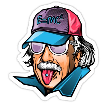 Cool Genius by javiclodo Einstein, Vinyl Decal, Vinyl, Cars, For Sale, Albert Einstein