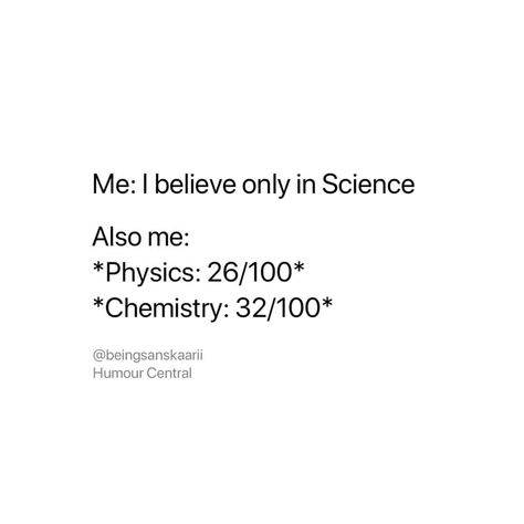 Chemistry Exam Jokes, Chemistry Quotes, Studying Memes, Funny Words To Say, Laughter Quotes, Sarcastic Jokes, Funny School Jokes, Weird Quotes Funny, Latest Funny Jokes