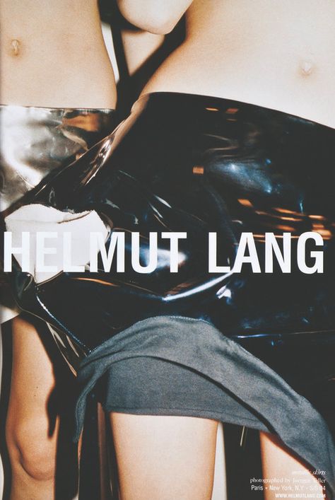 Helmut Lang S/S 2004 by Juergen Teller <3    Found on somethingvain.tumblr.com via Tumblr Helmut Lang Campaign, Helmut Lang 90s, Helmut Lang Archive, Juergen Teller, Anti Fashion, Campaign Fashion, Fashion Campaigns, New Paris, Fashion Advertising