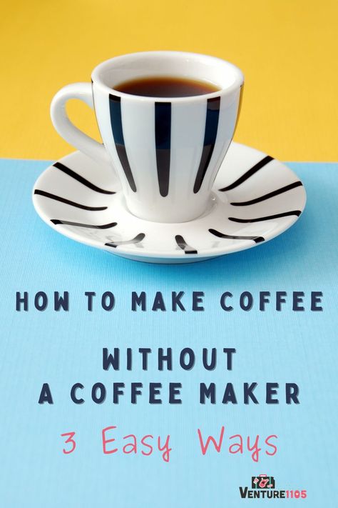 How To Make Coffee Without A Coffee Pot, Pour Over Coffee How To Make, Coffee Diy Recipes, Instant Coffee Recipes, Ways To Make Coffee, Cowboy Coffee, Perfect Cup Of Coffee, Alcoholic Cocktails, Make Coffee