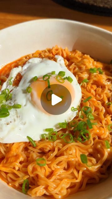 Margie Nomura on Instagram: "Recipe 59 of 100: Cheesey gochujang ramen with a fried egg 

These Korean spicy ramen noodles take just 5 minutes to make and are finished with cheese to create a cheesy spicy noodle dish that you’ll be making on repeat. The cheese is optional for these spicy ramen noodles but they do mellow out the spice slightly and it works really well.

The recipe is up on the website, you can find it here: https://desertislanddishes.co/korean-spicy-ramen-noodles/

Let me know if you’d like the recipe in the comments and I can send you the recipe 💛 

#ramen #easyrecipes #gochujang #easynoodles #noodles #100daychallenge" Gochujang Ramen, Spicy Ramen Noodle Recipes, Samyang Ramen, Spicy Ramen Noodles, Spicy Noodle, Spicy Ramen, Ramen Noodle Recipes, Noodle Dish, Spicy Noodles