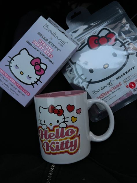 Feeling Blah, Tj Max, Kitty Items, Hello Kitty Items, Puffy Eyes, Hello Kitty, Kitty, Drawings, Quick Saves