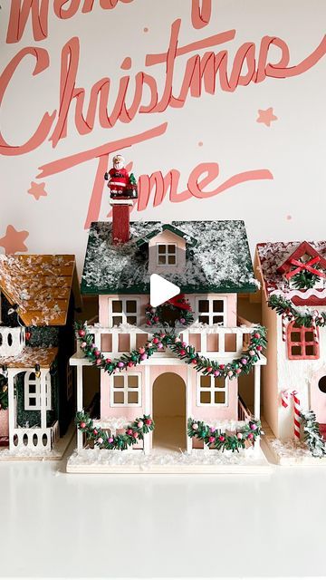 24K likes, 452 comments - mrscofieldandco on November 9, 2023: "DIY Christmas village houses 🏠 I’ve been seeing the most adorable Christmas houses online and really wanted to grab a few to decorat...". White Christmas Houses Diy, Christmas Houses Village Display Diy, Christmas Village Houses Diy, Diy Wood Christmas Village, Diy Wooden Christmas Village, Clay Christmas Village Diy, Christmas House Diy, White House Village Christmas, Diy Christmas House