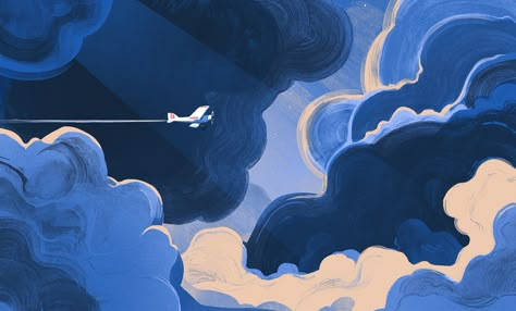 Cloud Illustration, 동화 삽화, Desain Buklet, Posca Art, Art Et Illustration, Environment Concept Art, Editorial Illustration, Children's Book Illustration, The Clouds