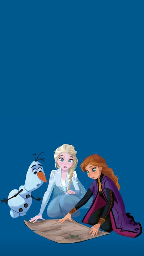 Olaf Wallpaper, Anna And Olaf, Vanellope Y Ralph, Disneyland Princess, Frozen Wallpaper, Anna Disney, Frozen Pictures, Frozen Movie, Elsa And Anna