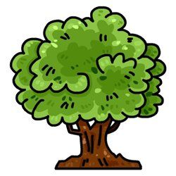 cartoon trees Kawaii Tree Drawing, Cartoon Tree Drawing, Cute Tree Drawing, Draw Lesson, Tree Drawing For Kids, Tree Animated, Tree Drawing Simple, Cartoon Tree, Tree Cartoon