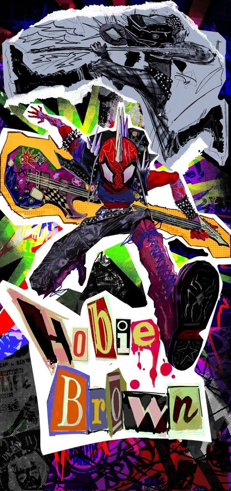 Hobie Brown, Punk Wallpaper, Walpapers Cute, Spiderman Art Sketch, Miles Morales Spiderman, Spiderman Artwork, Spider Art, Spiderman Pictures, Marvel Spiderman Art