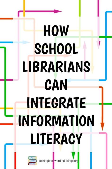 How School Librarians Can Overcome the Obstacles of Info-Lit Integration School Library Highschool, Library Literacy Activities, Mystery In The Library, Information Literacy Lessons, Elementary School Libraries, Librarian Ideas Activities, Library Programming For Adults, Secondary School Library, High School Library Activities