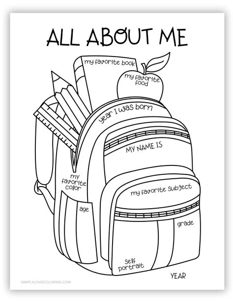 All About Me printables are the perfect kids activity to create a keepsake, have fun sharing about favorite things and family events Kindness Worksheets Free Printable, All About Me Lesson Plans Preschool, Printable All About Me Worksheet, All About Me Template Printables Free, All About Me Worksheet 2nd Grade, Back To School All About Me Printable, First Day Of School All About Me Printable, Preschool All About Me Activities, All About Me Elementary Free Printable