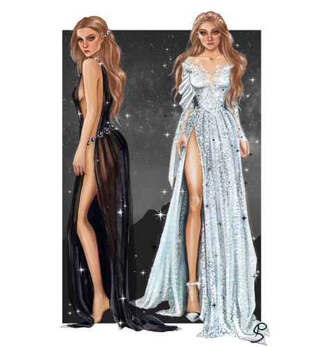 Help Illustration, Court Outfit, Sarah Maas, Feyre And Rhysand, Acotar Series, A Court Of Wings And Ruin, Court Dresses, Sarah J Maas Books, A Court Of Mist And Fury