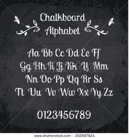 Chalkboard Lettering Alphabet, Chalkboard Fonts Alphabet, Fonts Chalkboard, Chalkboard Alphabet, Chalk Menu, Chalk Fonts, Chalk Writing, Chalkboard Doodles, Chalkboard Fonts