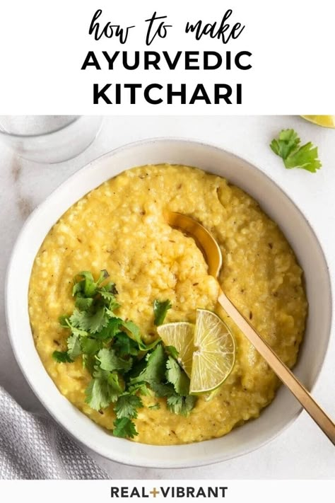 Kitchari Recipe, Indian Meal, Ayurveda Recipes, Ayurvedic Diet, Ayurvedic Recipes, Moong Dal, Basmati Rice, Authentic Recipes, Bean Recipes